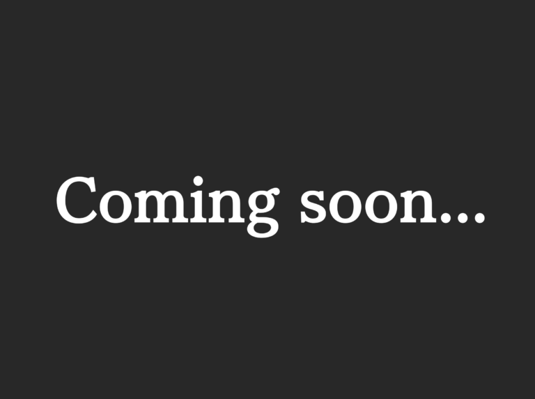 Coming soon...